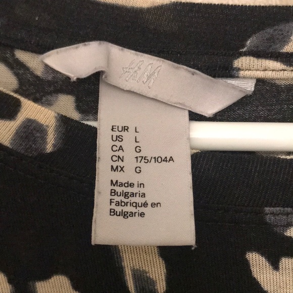 Long sleeve leopard print - Picture 2 of 3